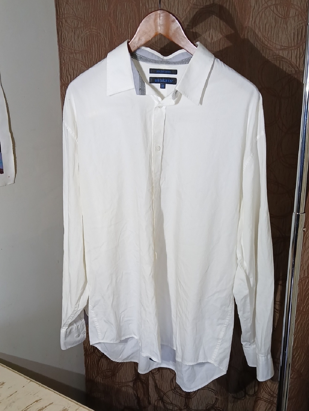 Brooks Brothers Men’s White Long-Sleeve Dress Shirt
